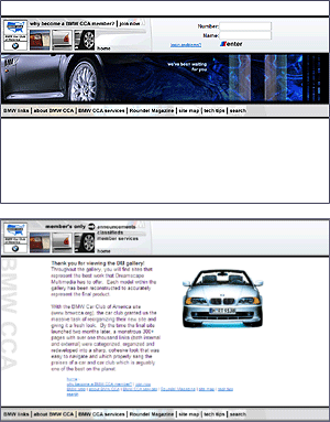 BMW Car Club of America website